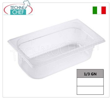 Recipientes Gastronorm GN 1/3 de polipropileno, tamaño 325x175mm