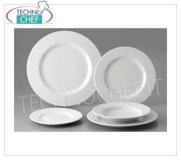 SATURNIA - Colección de Porcelana ETRUSCA WHITE - Platos de Restaurante