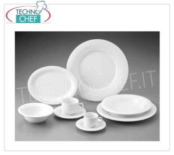 GURAL PORSELEN - Porcelánico para Restaurante PLATO DE FRUTAS, Colección White Moscow, Marca GÜRAL PORSELEN