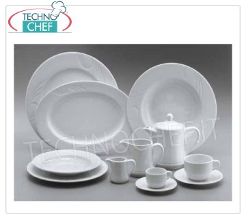 GURAL PORSELEN - Porcelánico para Restaurante PLATO COMEDOR, Colección Karizma White, Marca GÜRAL PORSELEN