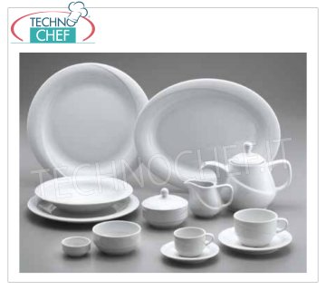 GURAL PORSELEN - PORCELANA para Restaurante PLATO COMEDOR, Colección X-Tanbul Blanco, Marca GÜRAL PORSELEN