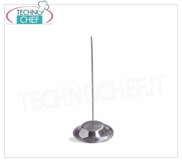 Portascontrini-Portascomande a Spillone, acero inoxidable, alto 22 cm