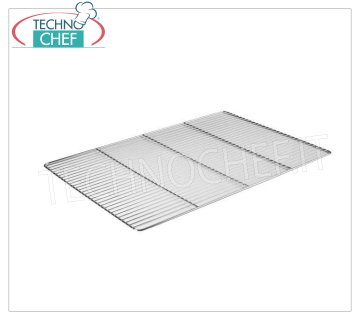 Technochef - Griglie Gastro-norm 2/1 inox, cm 53x65