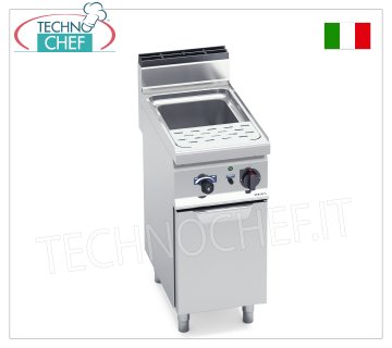 TECHNOCHEF - COCEDOR DE PASTA ELÉCTRICO sobre MUEBLE, 1 cubeta de 30 lt., Mod.CPE40