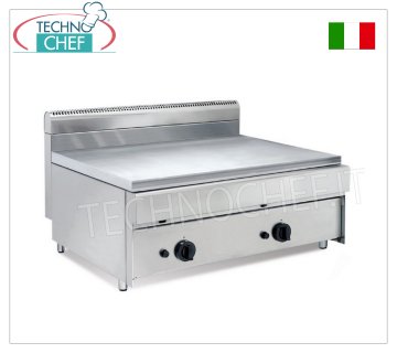 COCINA A GAS DE SOBREMESA, placa 800x590 mm, 2 zonas de cocción, potencia térmica Kw.14.00, dim.mm.800x700x500h