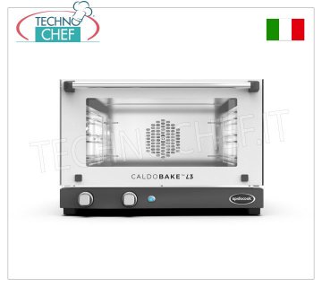 Spidocook - HORNO Eléctrico de CONVECCIÓN para 3 Bandejas 460x330 mm, Dim. mm. 600x587x402h