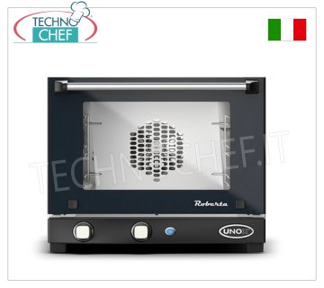 UNOX - Horno Eléctrico de Convección para 3 Bandejas 34,2x24,2 cm - dim.mm. 480x523x402h
