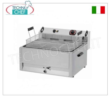 Freidora Eléctrica 16 lt para Pastelería, Mod. FPR16,