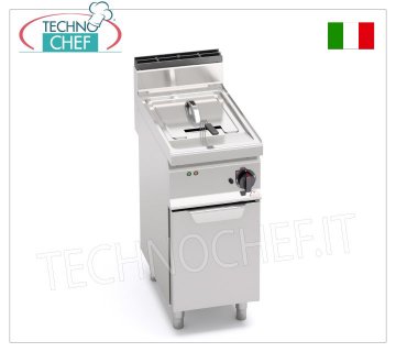 TECHNOCHEF - FREIDORA ELÉCTRICA MÓVIL, ALIMENTADA, 1 DEPÓSITO de 10 litros, Mod.E7F10-4MS FREIDORA ELÉCTRICA DE MÓVIL, BERTOS, Línea MACROS 700, Serie TURBO - ALTA POTENCIA, 1 DEPÓSITO de 10 litros, versión MEJORADA, V.400/3+N, Kw.9,00, Peso 39 Kg, dim.mm.400x700x900h