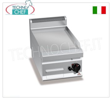 PLANCHA A GAS con PLACA MULTIPAN LISA, módulo SUPERIOR, Mod.G7FL4B
