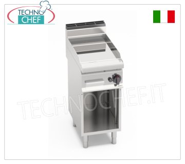 PLANCHA A GAS con PLACA compuesta LISA, Mod. G7FL4M/CPD