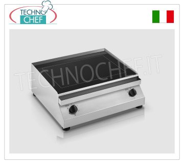 TECHNOCHEF - Placa Eléctrica/Fry Top con Placa Vitrocerámica, mod.PFT.A.04