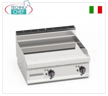 PLANCHA ELÉCTRICA con PLACA COMPUESTO PULIDO LISO, Mod. E7FL8BP-2/CPD