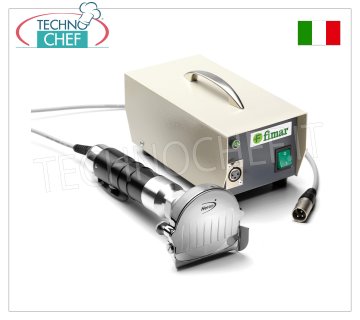 Technochef - CUCHILLO ELÉCTRICO para GYROS - Versión KEBAB con REGULADOR DE VELOCIDAD