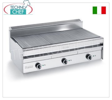 GRILL ELÉCTRICO DE VAPOR versión TOP, 3 módulos independientes - ARRIS - SERIE 550 - Solicitar presupuesto