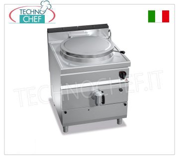 TECHNOCHEF - Cacerola cilíndrica a gas 200 litros, calentamiento directo, Mod.G9P20D