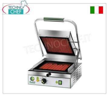 PLACA FryTop Vitrocerámica LISA y ACANALADA, mod.PV27LR23M