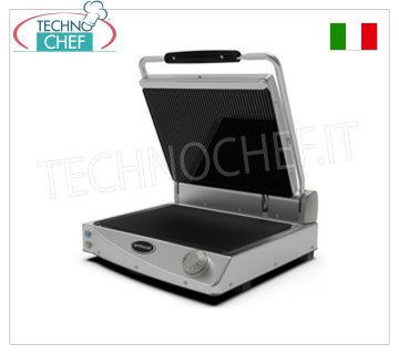 SPIDOCOOK - PLACA DE COCCIÓN ELÉCTRICA en VITROCERÁMICA ACANALADA, mod.SP015PR-B
