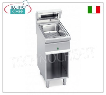 TECHNOCHEF - Calentador de Alimentos Eléctrico Profesional, 1 módulo sobre MUEBLE ABIERTO, Kw.1,1, Mod.E7SP-4M