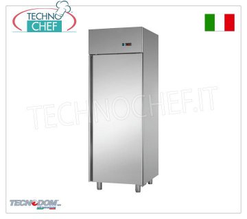 TECNODOM - Mueble Congelador-Congelador 1 puerta, 700 lt, PASTELERÍA, Temperatura Negativa Mueble congelador-congelador 1 puerta, marca TECNODOM, estructura de acero inoxidable, capacidad 700 lt, baja temperatura -18°/-22°C, refrigeración ventilada, PASTELERÍA Bandejas 600x400 mm, V.230/1, 0,65 kW, Peso 132 Kg, dim.mm.710x800x2030h