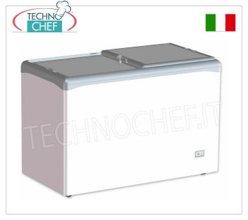 Congelador horizontal, puertas ciegas, 284 lt., estático, temp. -25°/-18°C, mod.VIC330CCS