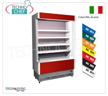 Frigorífico Display de Pared, Línea VULCANO, 60 cm de fondo, 108 cm de LARGO, con y sin grupo frigorífico