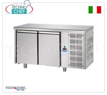 Tecnodom - Frigorífico/Mesa Frigorífico Profesional 2 puertas, Mod.TF02MIDGN