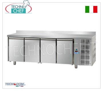 Tecnodom - Frigorífico/Mesa Frigorífica Profesional 4 Puertas, Mod.TF04MIDGNAL