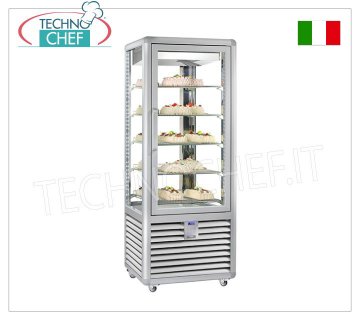 TECHNOCHEF - Vitrina Refrigerada para Pastelería, Temp.+5°-20°C, 1 Puerta, 427 lt, Mod.CGL450G2T