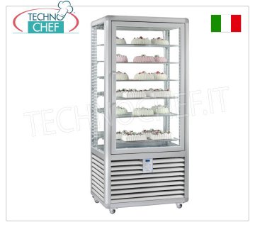 TECHNOCHEF - Congelador Vetrina para Heladería 1 Puerta, Temp.-15°-25°C, Lt.541, Mod.CGL600S