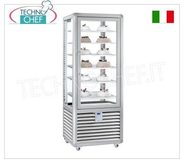 TECHNOCHEF - Congelador Vetrina para Heladería, Temp.-15°-25°C, 1 Puerta, Lt.427, Mod.CGL450S