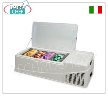 MUEBLE EXPOSITOR para MOSTRADOR DE HELADOS, completo con TAPA