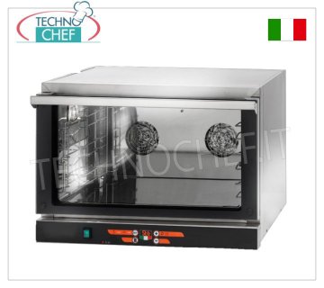 TECNODOM-Horno Eléctrico de Convección para 3 Bandejas 600x400 mm, dim. mm. 775x700x560h