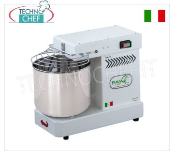 FAMAG - Amasadora espiral de 8 Kg (bandeja de 11 l), dimensión 520x280x530 h mm
