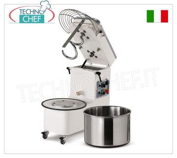 AMASADORA ESPIRAL 38 kg (cuba de 40 lt), dimensiones 818x480x786h