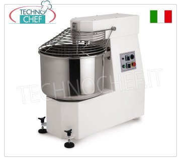 AMASADORA ESPIRAL 60 kg (cuba de 75 lt), dim.mm.1020x575x1010h
