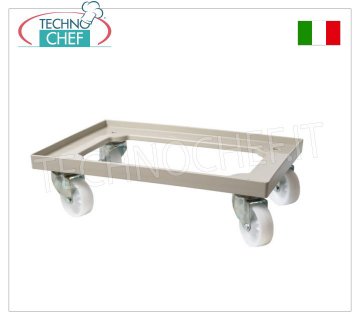 Carro para Cajas de Masa para Pizza 60x40 cm, mod. CA6040
