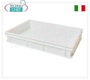 Caja para pan masa de pizza 60x40x10h cm, color blanco