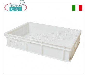 Caja para pan de masa de pizza 60x40x13h cm, color blanco