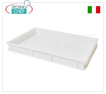 Cajas para pan de masa para pizza, color blanco, tenue. 60x40x7hcm