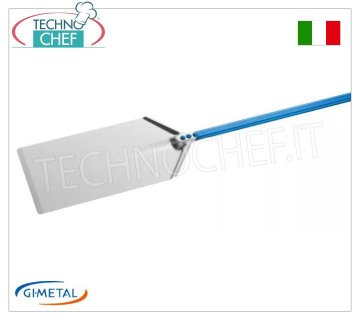 Gi-Metal - Pala de aluminio para tenazas romanas, Blue Line, longitud del mango 120 cm