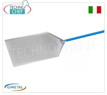 Gi-Metal - Pala para pizza de aluminio por metros, Blue Line, longitud del mango 60 cm