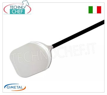 Gi.Metal - Pala para pizza rectangular de aluminio, línea Alice, longitud del mango 150 cm