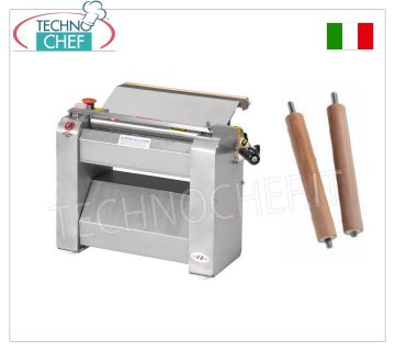 Laminadora de pasta ROGA con rodillos de 320 mm, profesional, Mod.SF320