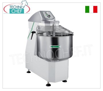 Fimar - Mezcladora de espiral 50 kg (cuba de 62 lt), dimensiones 927x520x1074h