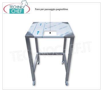Mesa de apoyo con ruedas