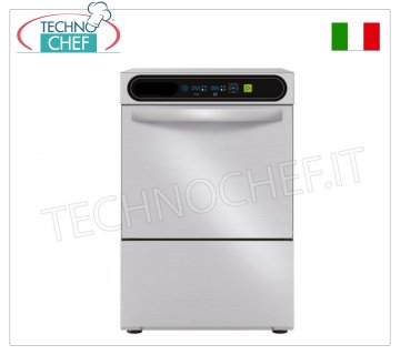 TECHNOCHEF - Lavavajillas profesional, cesto cuadrado 50x50 cm, controles electrónicos