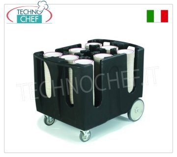 Carros para transporte de platos.