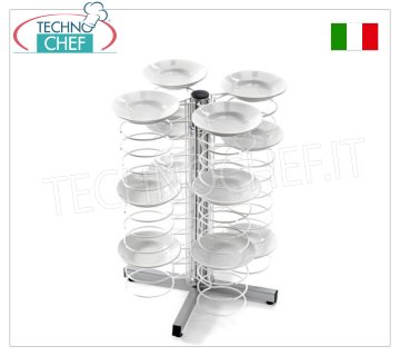 Carros para platos listos para la mesa con capacidad para 48 platos con diámetros de 180 a 230 mm y de 250 a 310 mm