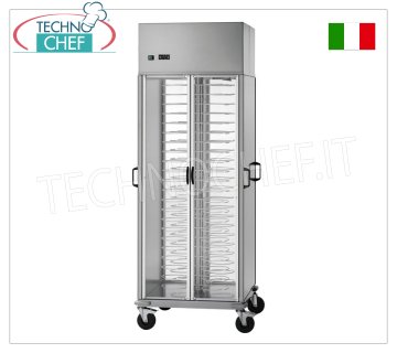 Carros para platos refrigerados, capacidad 88 platos, paso 60 mm